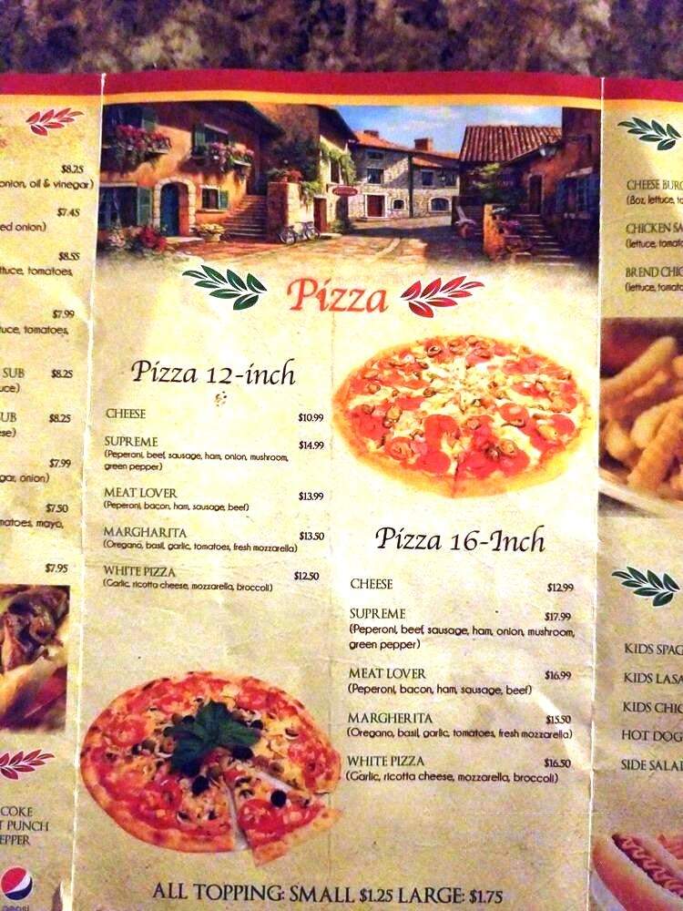 Appittos Pizza - Walnut Cove, NC menu_pic