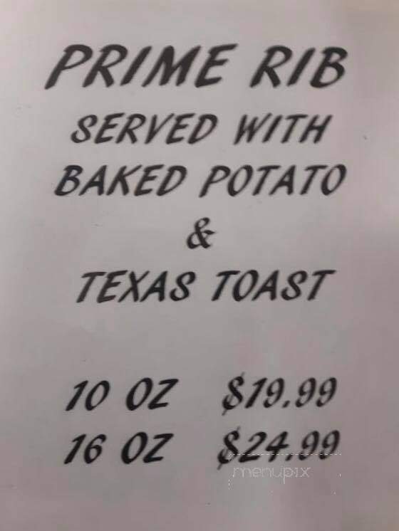 Gregory Lanes - Gregory, SD menu_pic