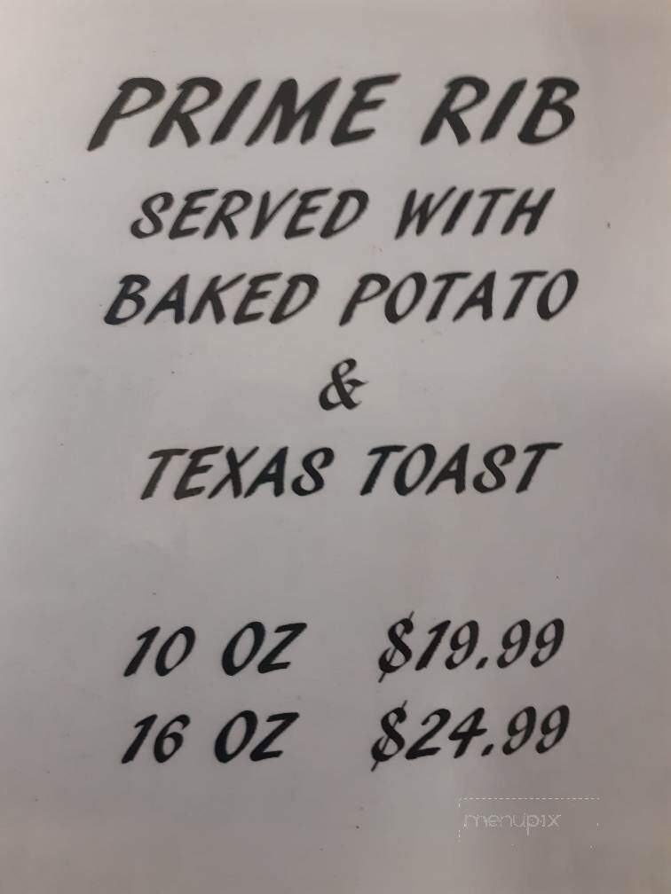 Gregory Lanes - Gregory, SD menu_pic