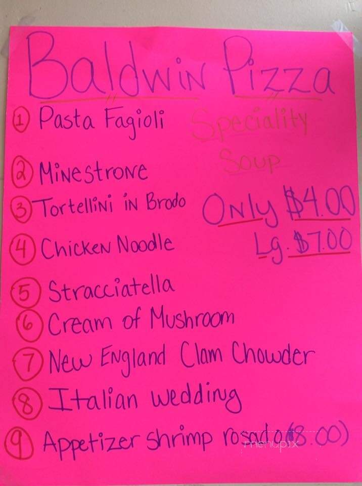 Baldwin Pizza - North Baldwin, NY