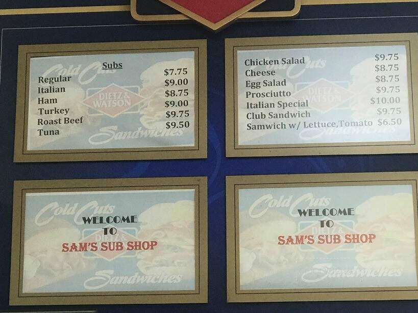 Sam's Sub Shop - Kennett Square, PA