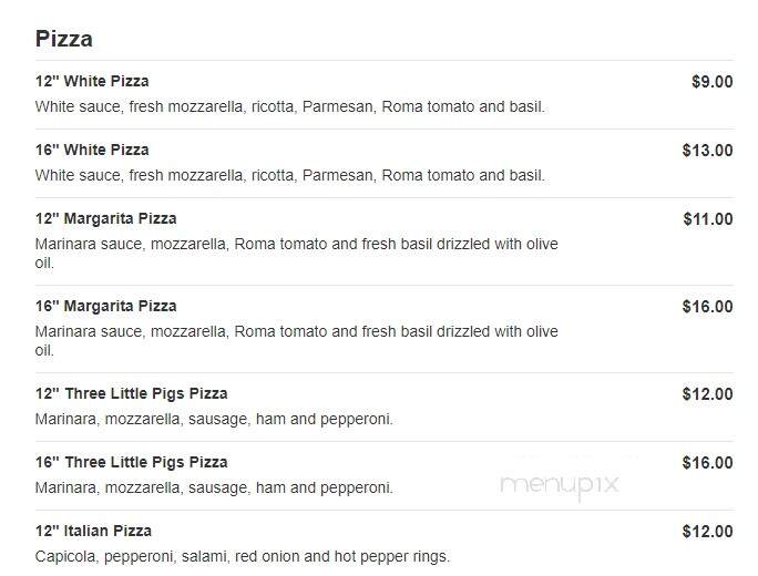 Smitty's Bar & Restaurant - Uniontown, PA menu_pic