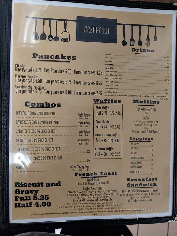 Waffle Wagon - Canon City, CO menu_pic