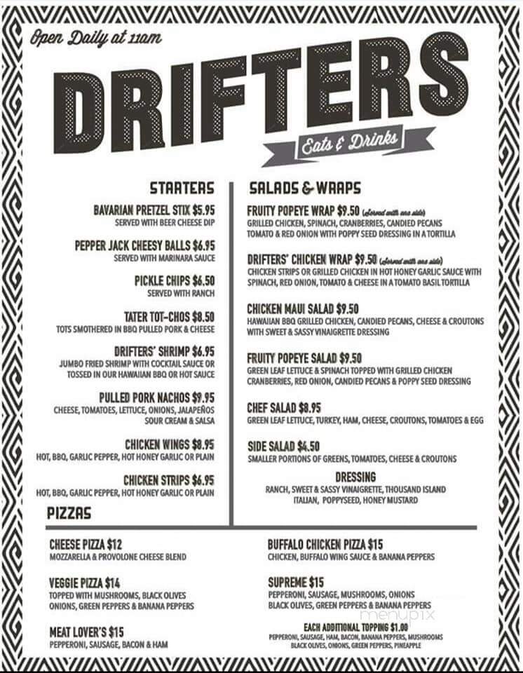 Drifters Eats & Drinks - Grafton, IL