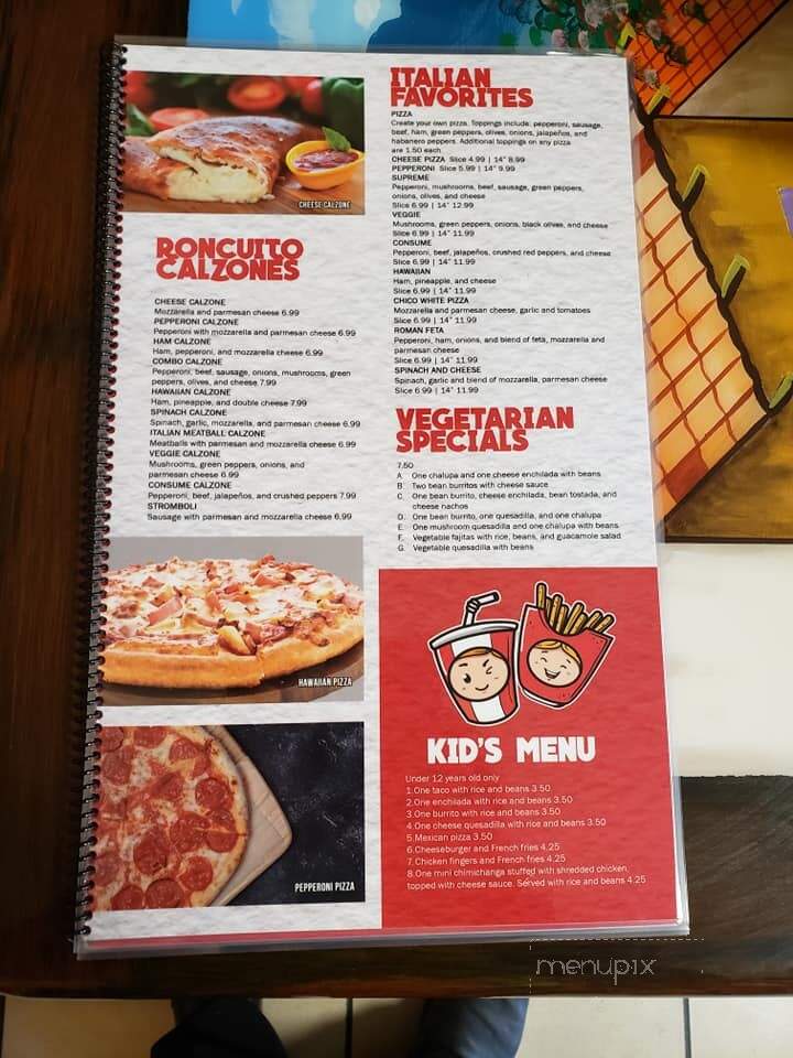 Sazon Mexican Restaurant - Hazard, KY menu_pic