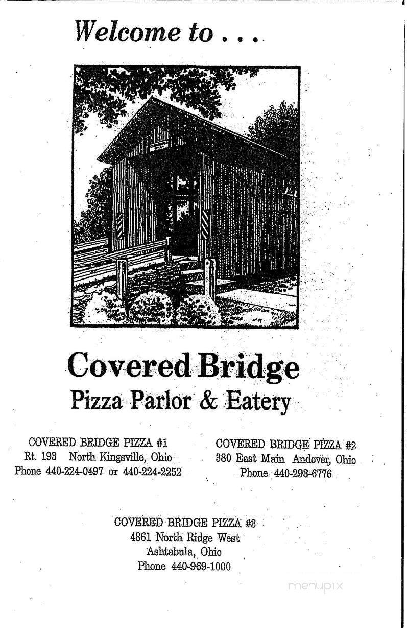 Covered Bridge Pizza Parlor - Andover, OH