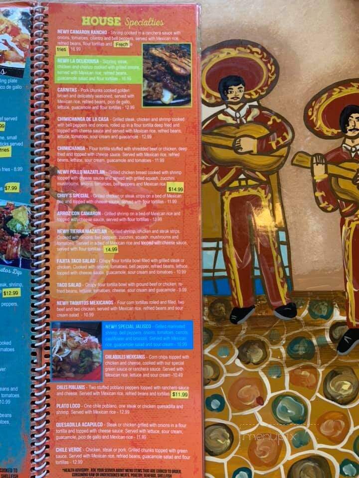El Rancho Mexican Restaurant - Gaylord, MI menu_pic