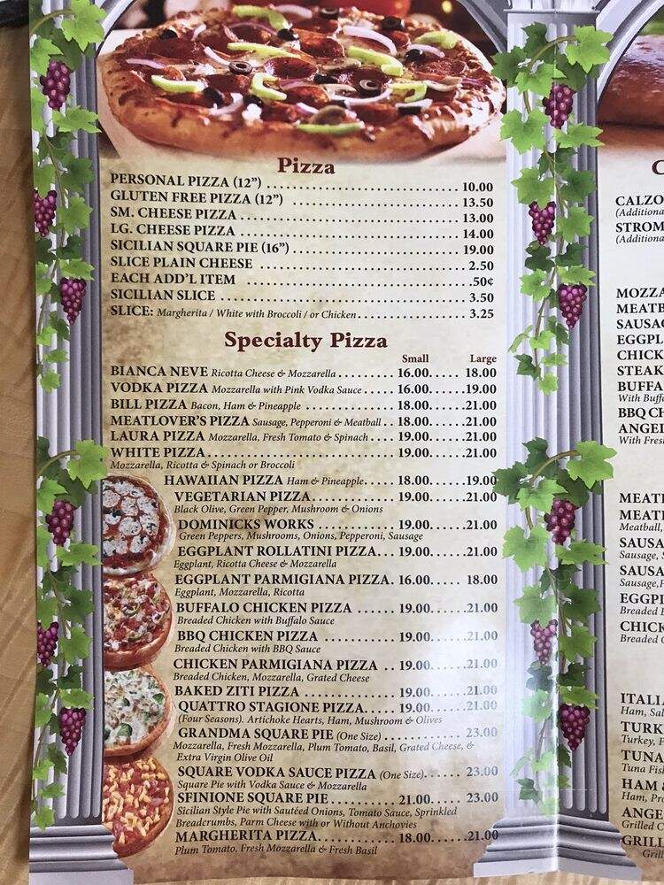 Dominick's Pizza - Morristown, NJ