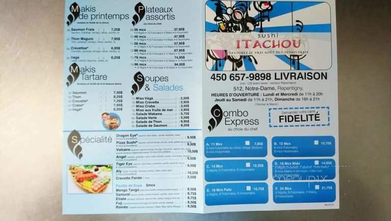 Sushi Itachou - Repentigny, QC