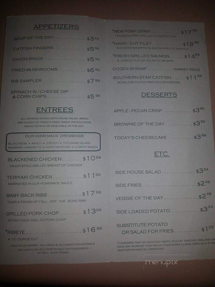 Southern Star Grill - McRae, GA