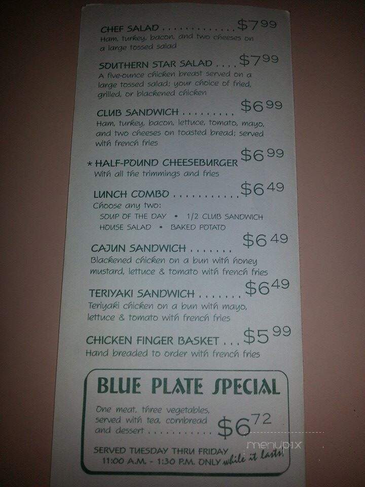 Southern Star Grill - McRae, GA