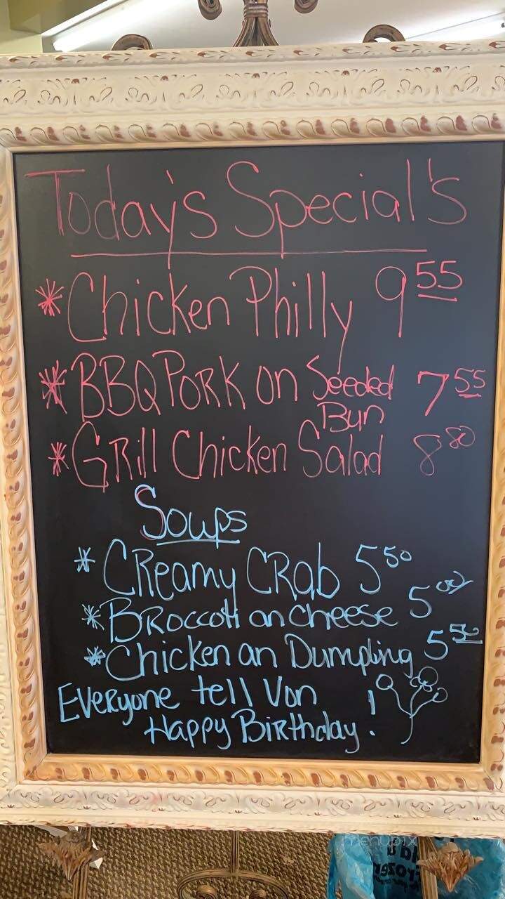 Coconut's - Hampton, SC menu_pic