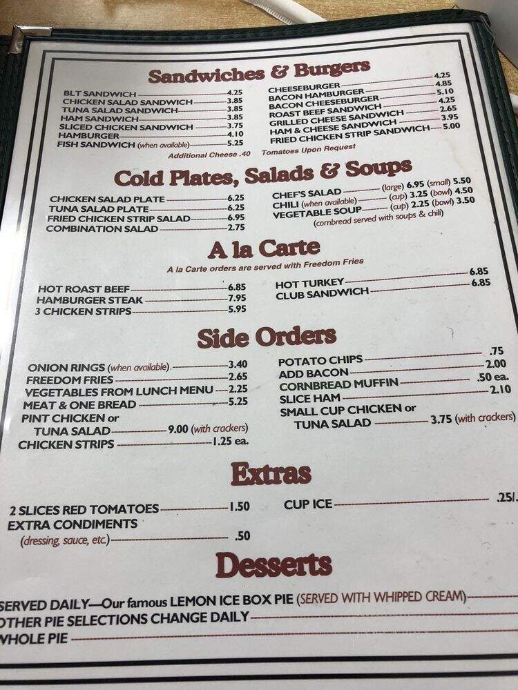 Downtowner Restaurant - Selma, AL