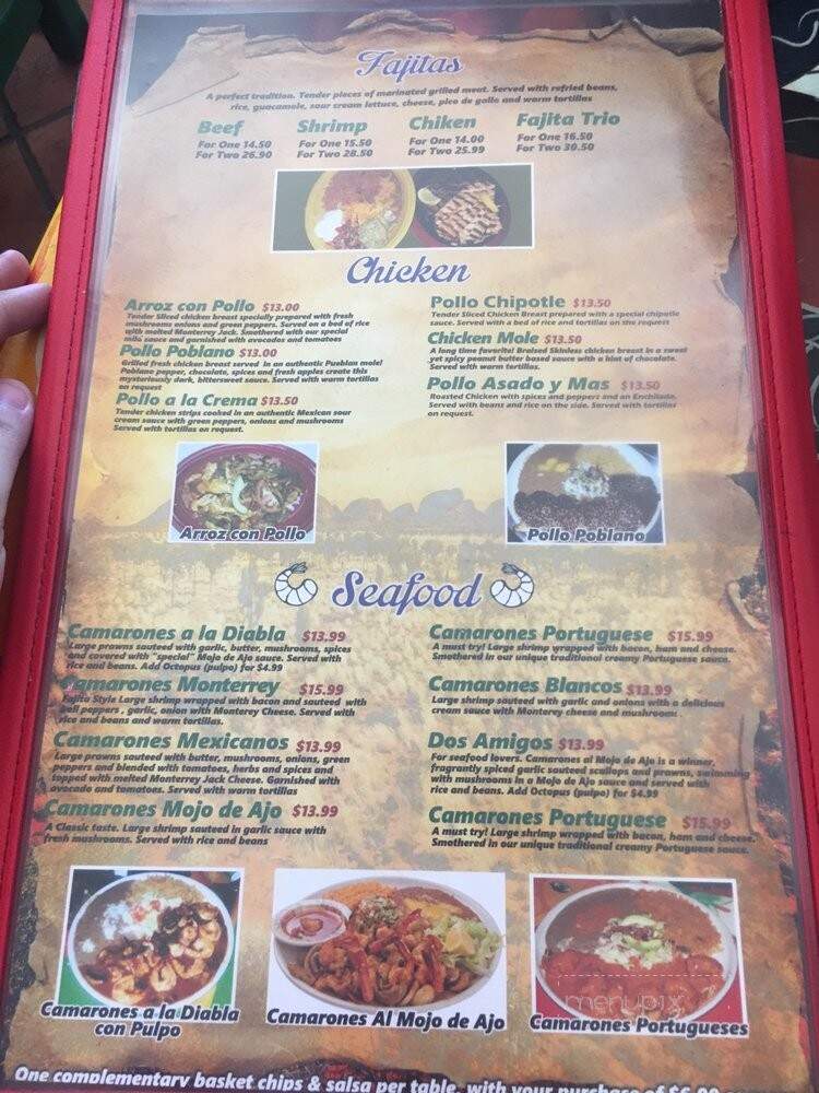 El Potrillo - Kingman, AZ menu_pic