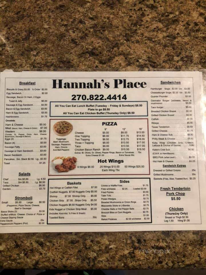 Hannah's Place - Uniontown, KY