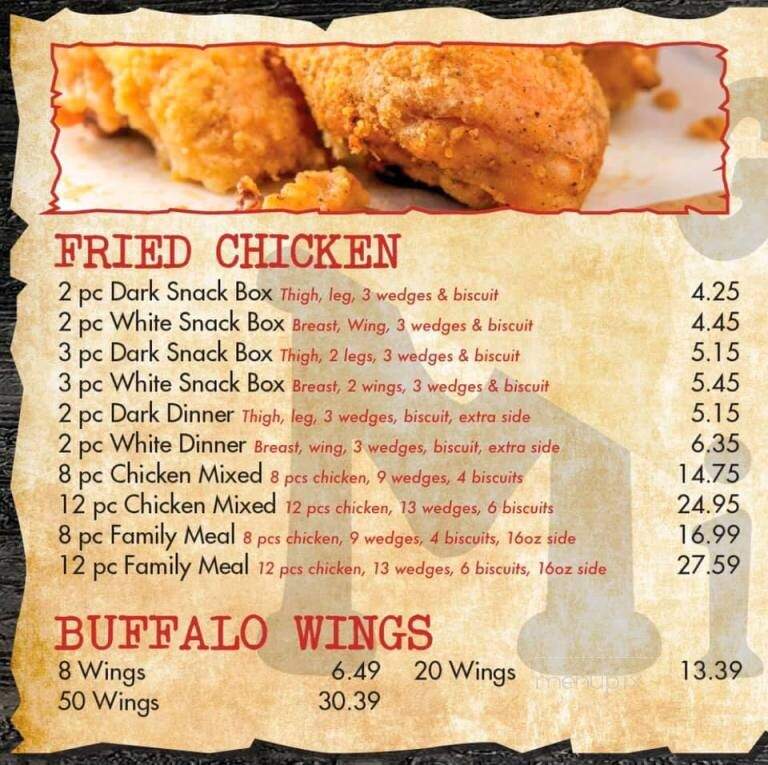 Gold Mine General Store and Grill - Catawba, NC menu_pic