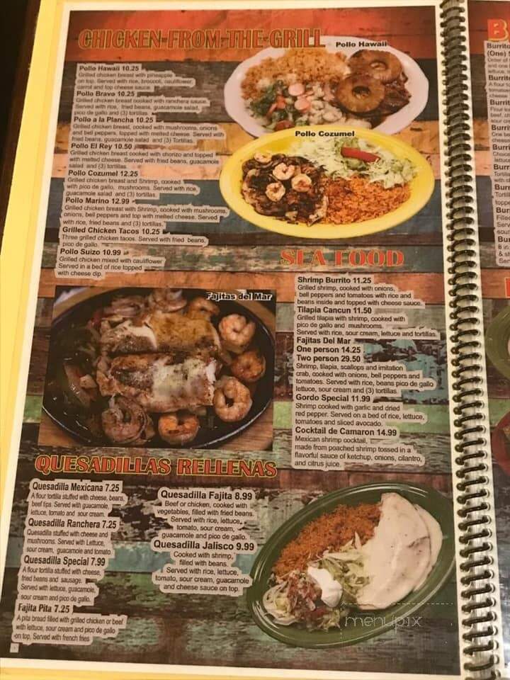 Senor Barrigas - Mound City, MO menu_pic