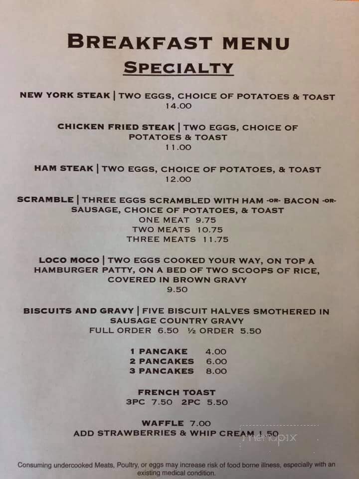Barbwire Grill - Eagle Point, OR menu_pic