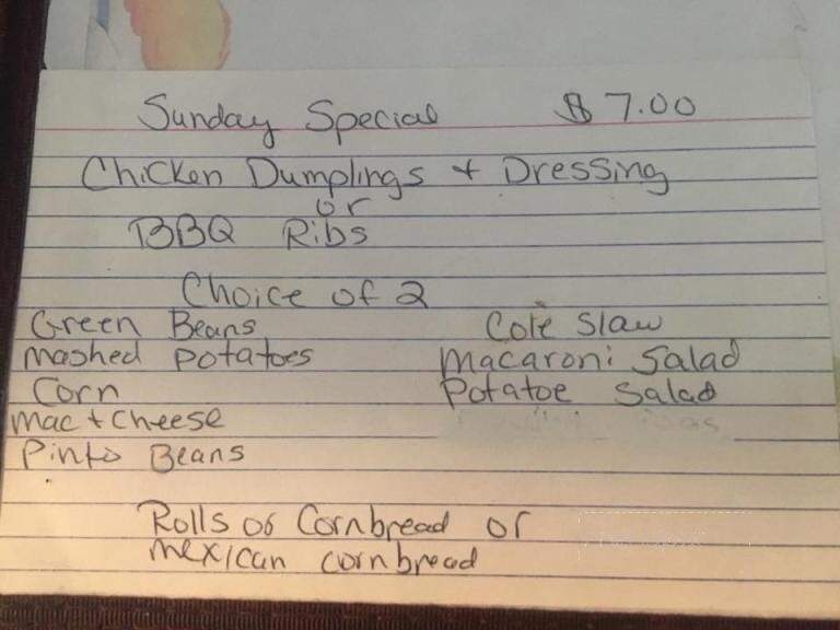 Daramar's Pizza & Restaurant - Belcher, KY menu_pic