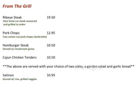 Don's Italian Restaurant - Spindale, NC menu_pic