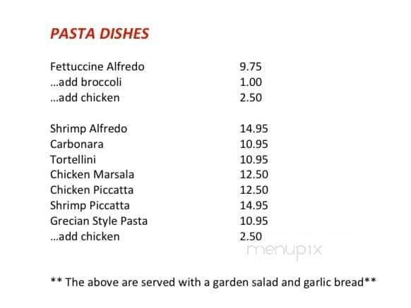 Don's Italian Restaurant - Spindale, NC menu_pic