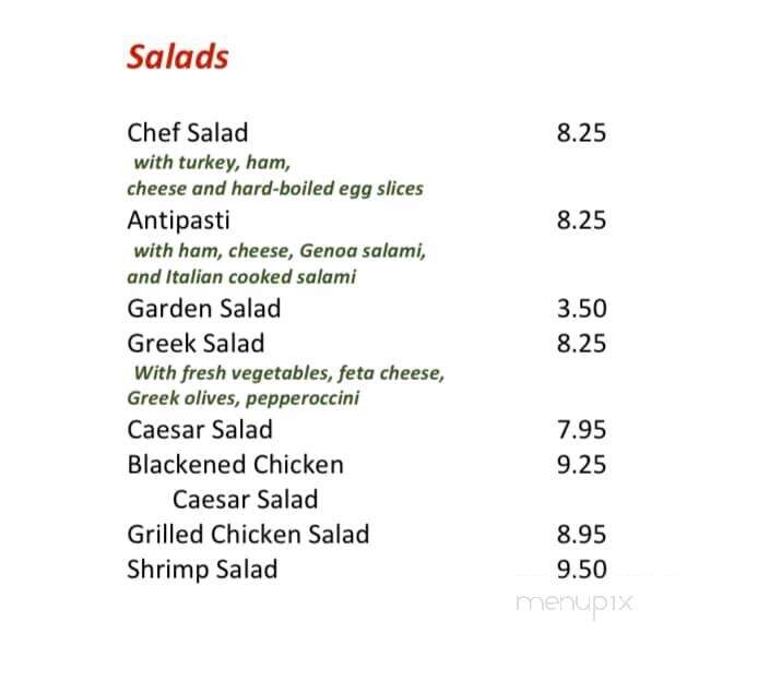 Don's Italian Restaurant - Spindale, NC menu_pic