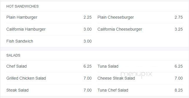 Tony's Roma Pizza - Myerstown, PA menu_pic