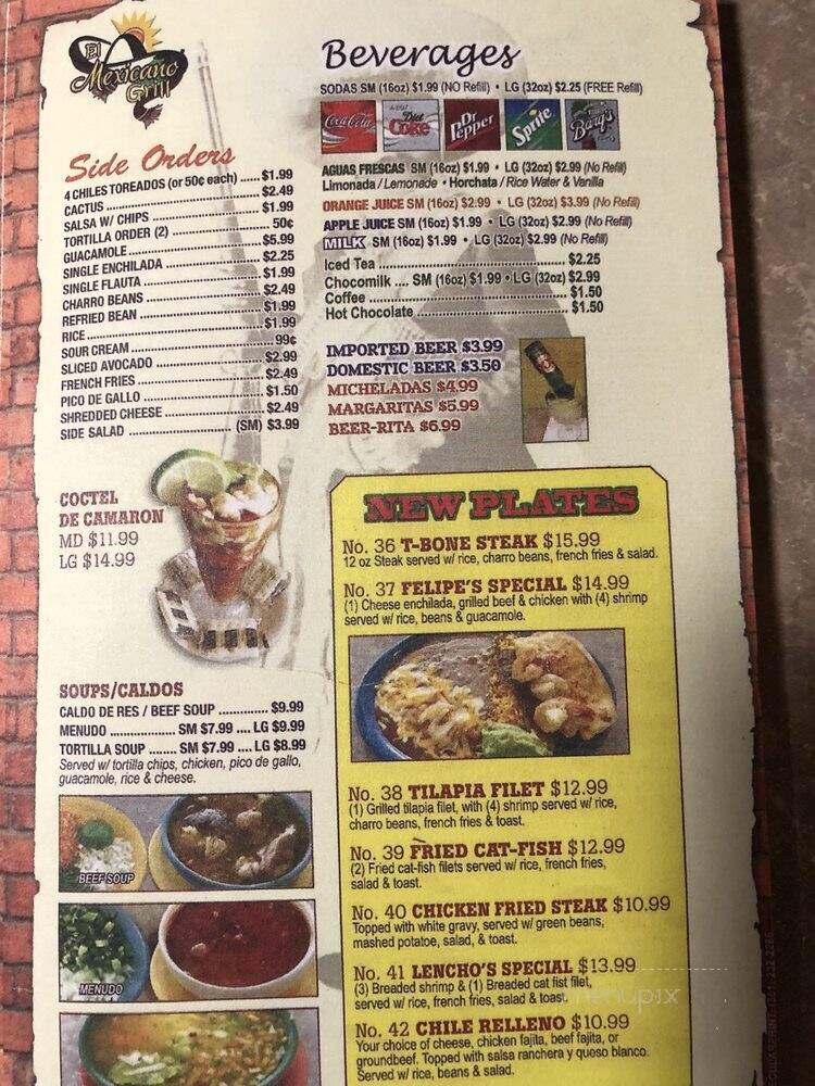 El Mexicano Grill - Smithville, TX