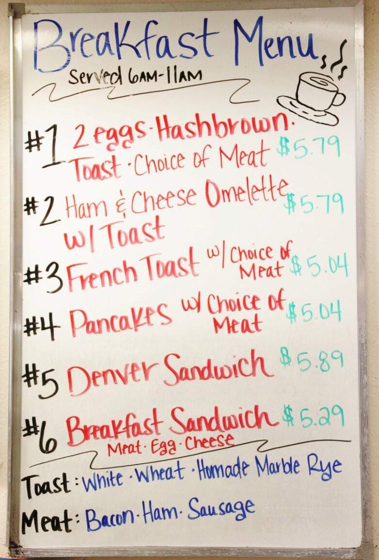 Pete and Joy's Bakery - Little Falls, MN menu_pic