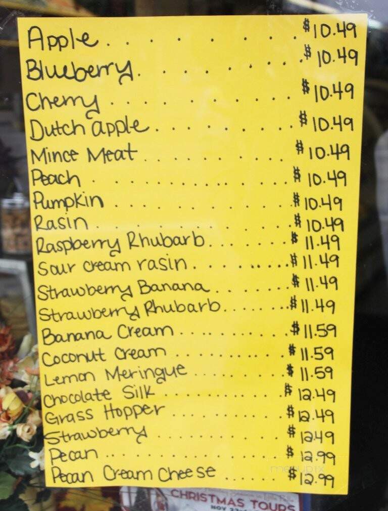 Pete and Joy's Bakery - Little Falls, MN menu_pic