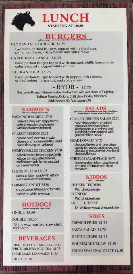 The Feed Bag - Advance, NC menu_pic