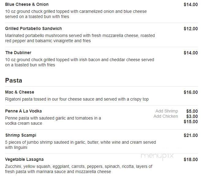 Legends - Darlington, WI menu_pic