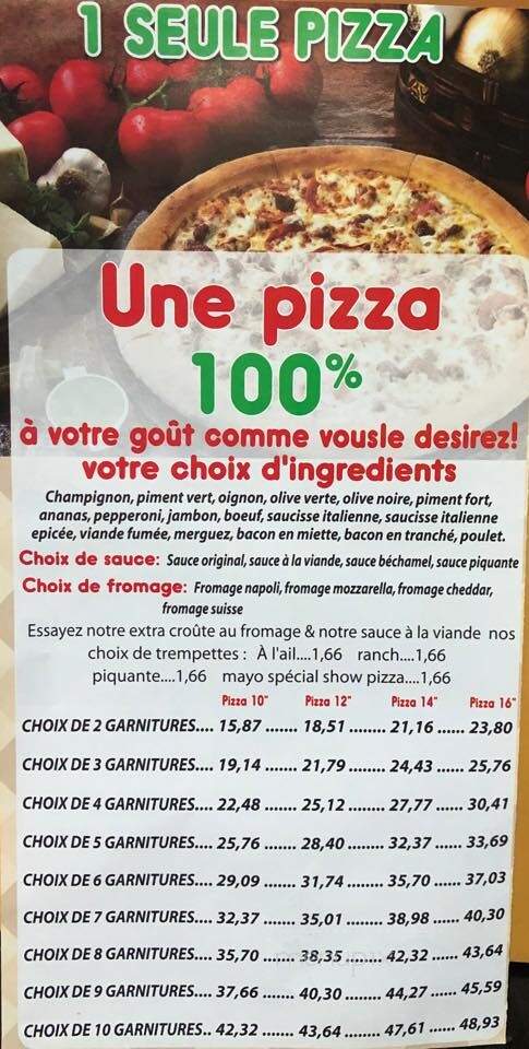 Pizza Show - Val-D'Or, QC