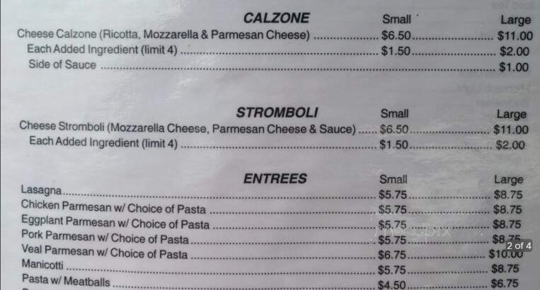 Monticello Cafe - Wilson, NC menu_pic