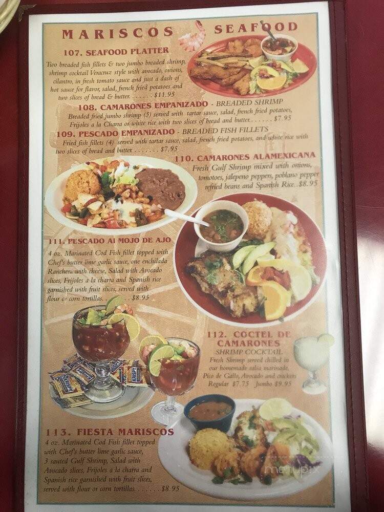 Las Carretas - San Antonio, TX menu_pic