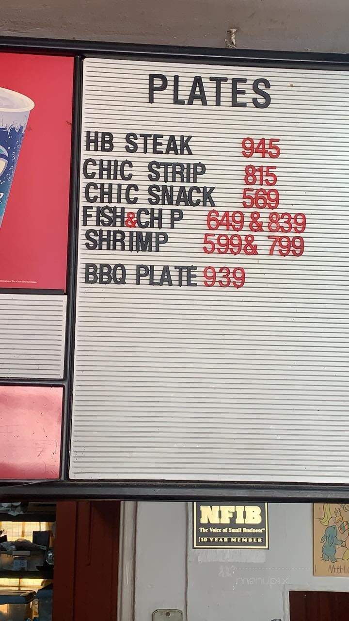 Burger Quick - Lineville, AL menu_pic