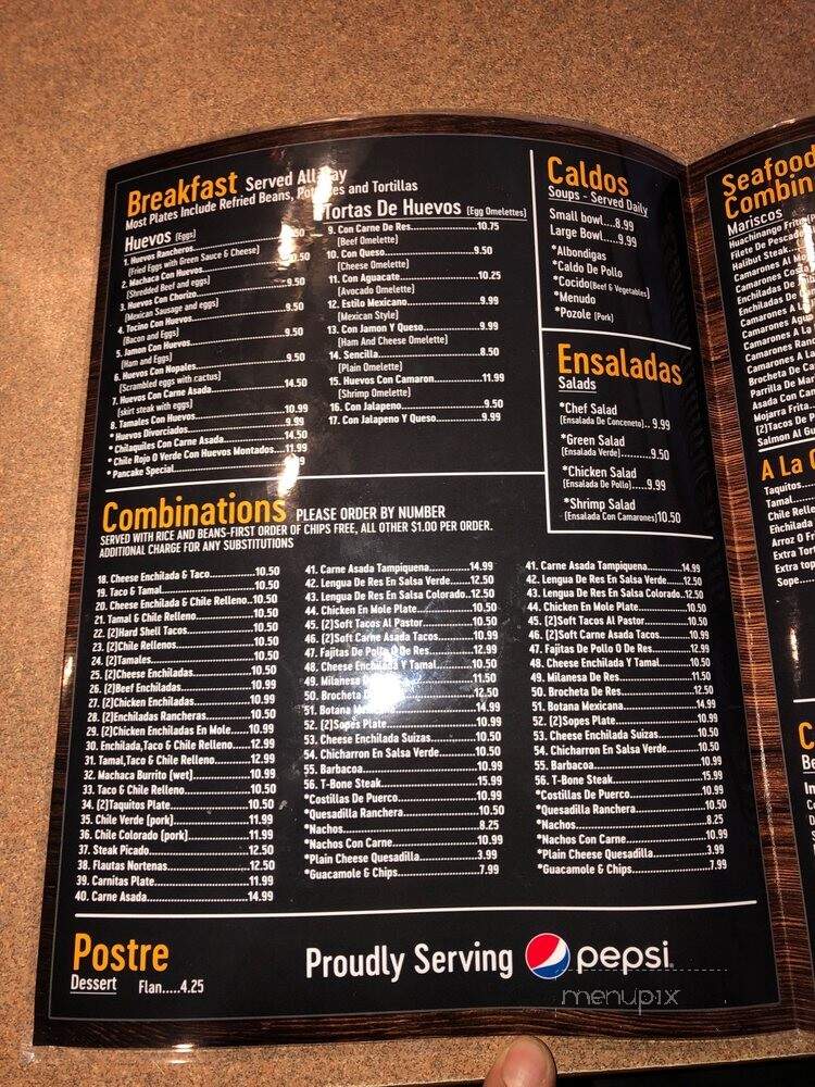 Playa Baja - Montebello, CA menu_pic