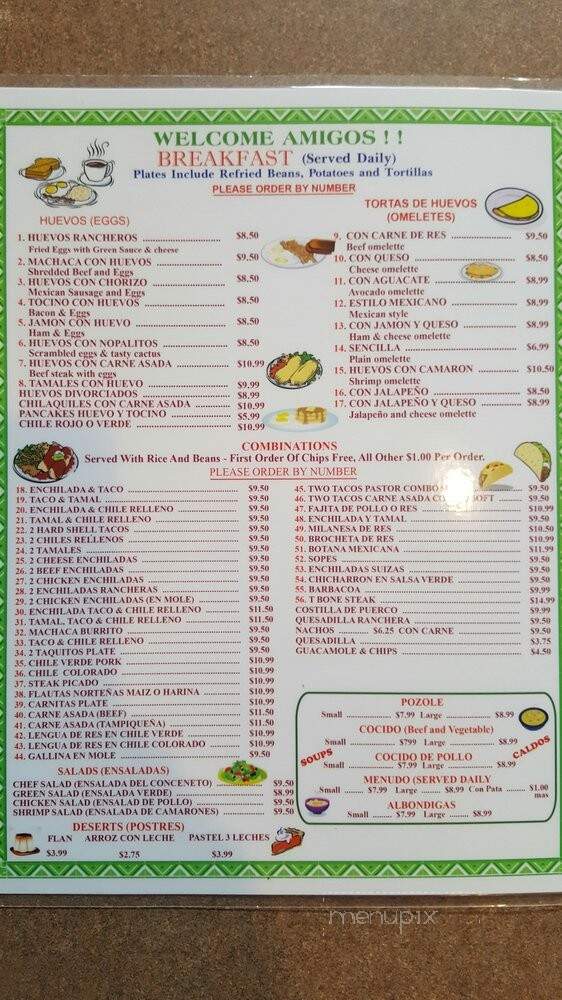 Playa Baja - Montebello, CA menu_pic