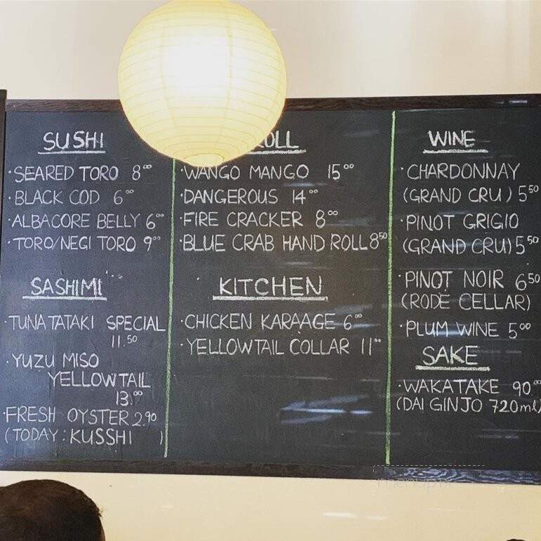 Menu of Sea Salt Japanese Eatery in Huntington Beach, CA 92649