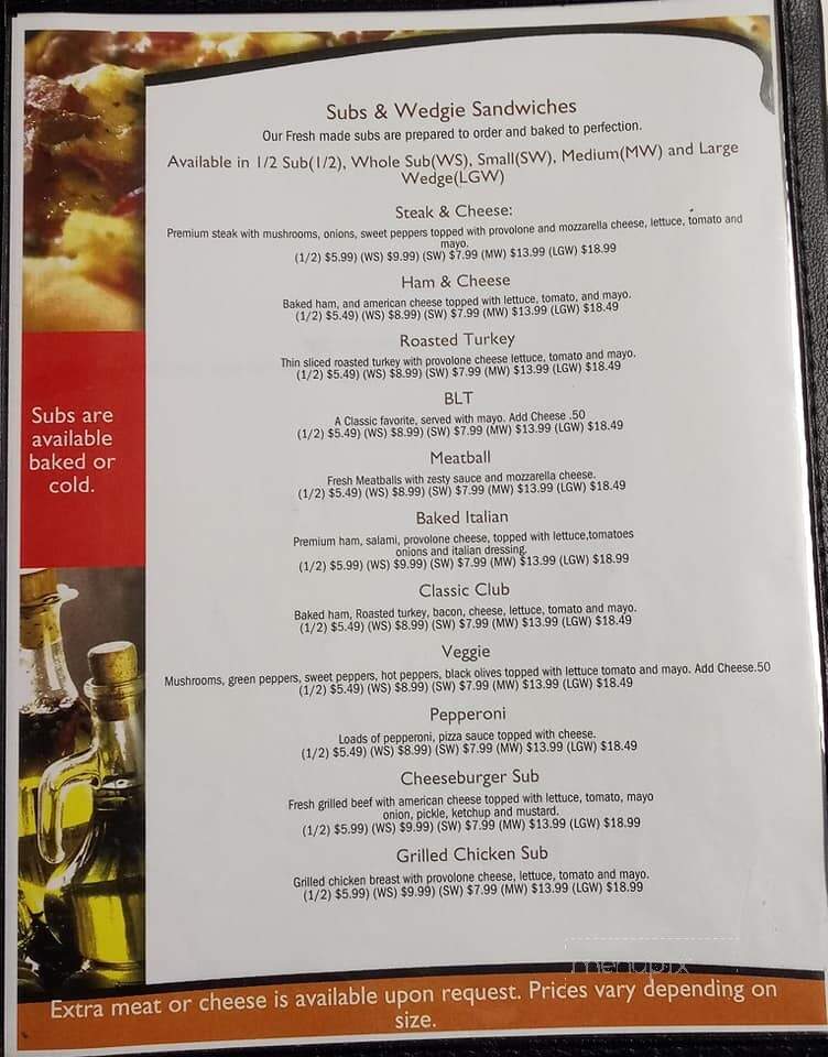 Marinas Pizza - Wardensville, WV menu_pic