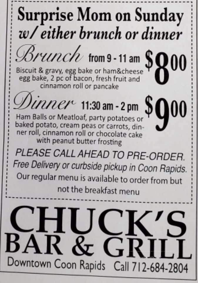 Chuck's Place - Coon Rapids, IA