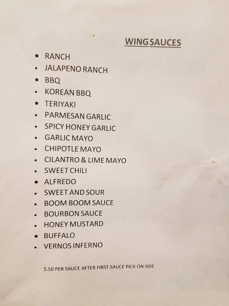 Hilltop Tavern - Fennimore, WI menu_pic