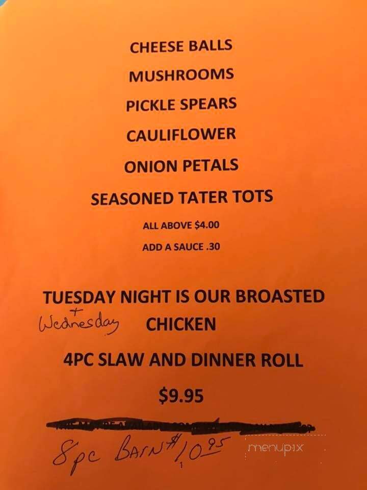 Larsen's Pub - Elk Horn, IA menu_pic