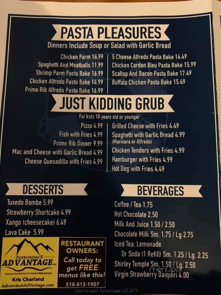JC's River Run Bar and Grill - Waddington, NY menu_pic