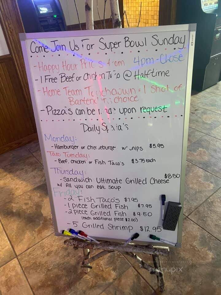 Brass Rail - Medford, WI menu_pic