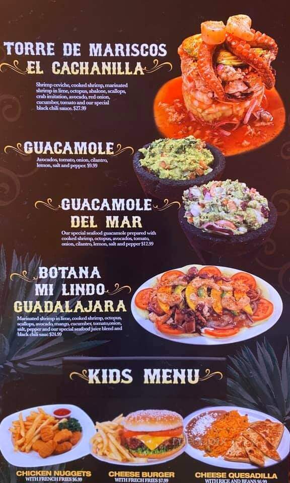 Bonito Guadalajara - Bullhead City, AZ menu_pic