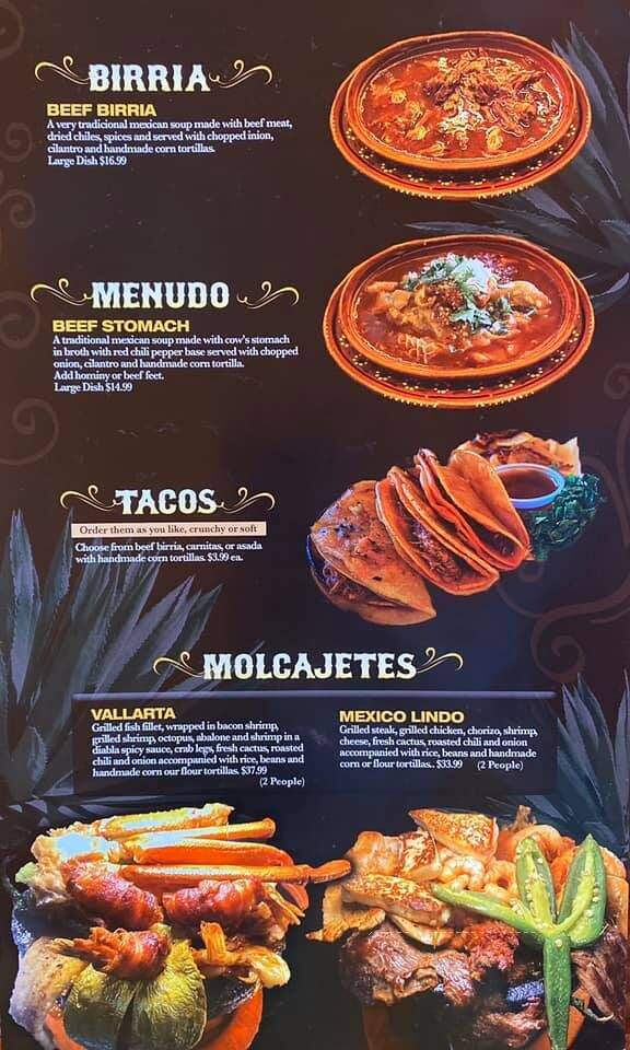 Bonito Guadalajara - Bullhead City, AZ menu_pic