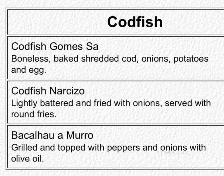 Captain's Place - Acushnet, MA menu_pic