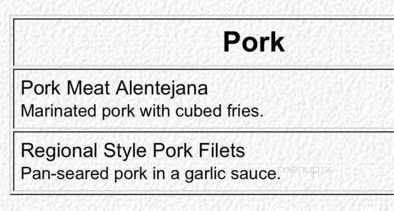 Captain's Place - Acushnet, MA menu_pic