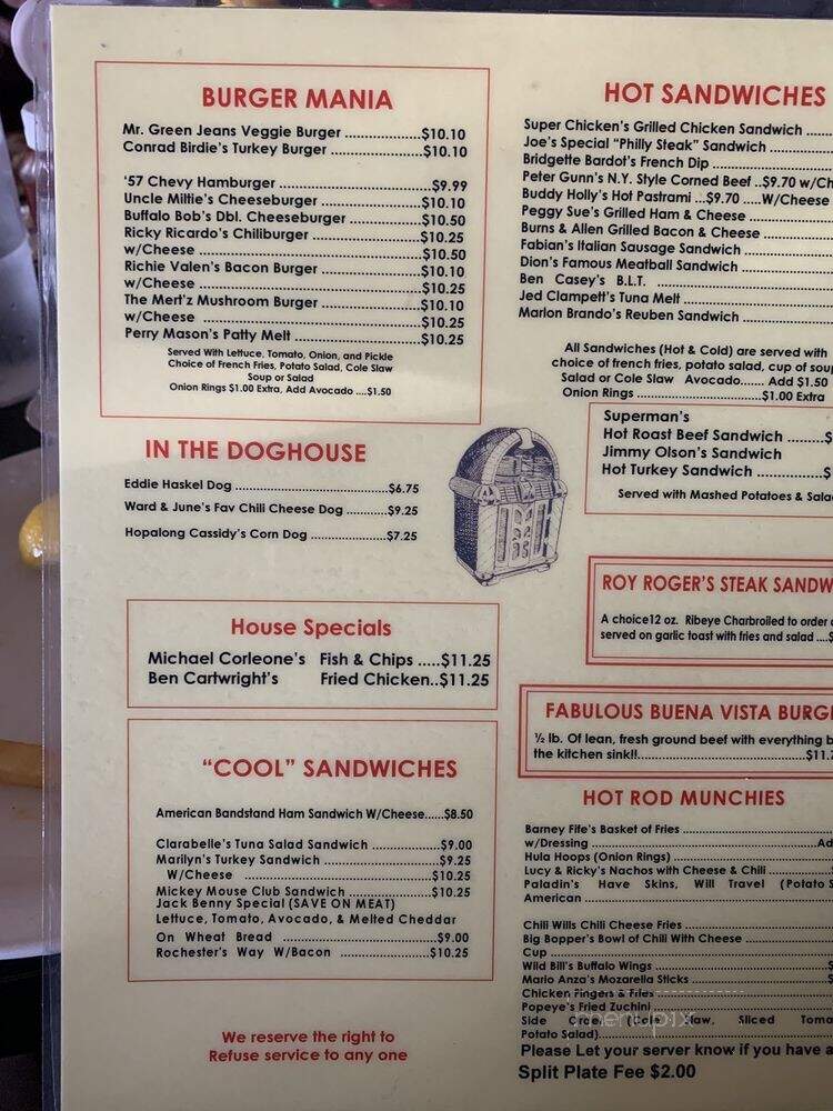 50's Roadhouse Restaurant - Knights Ferry, CA